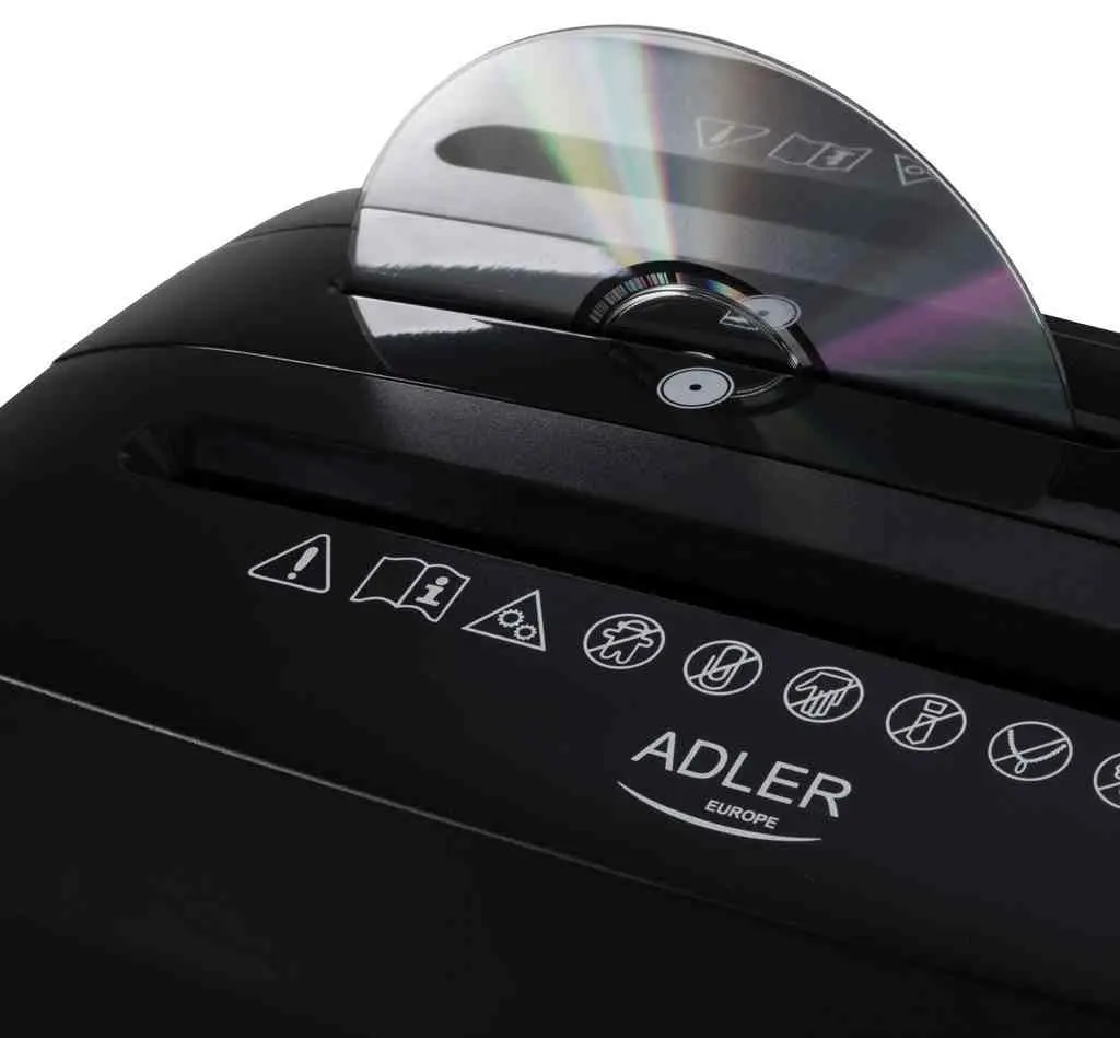 Уничтожитель бумаги Adler AD-1037, черный