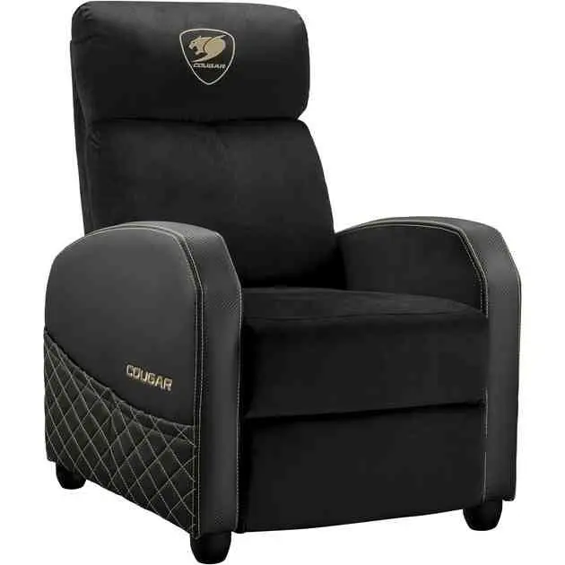 Scaun de birou Cougar Ranger Elite, negru/auriu