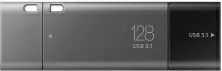 Flash USB Samsung DUO Plus 128GB, negru/gri