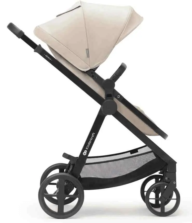 Коляска KinderKraft Newly 3in1 Mink Pro, бежевый