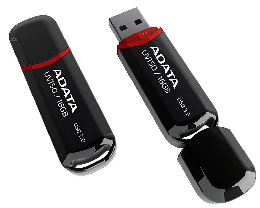 Flash USB A-Data UV150 16GB, negru