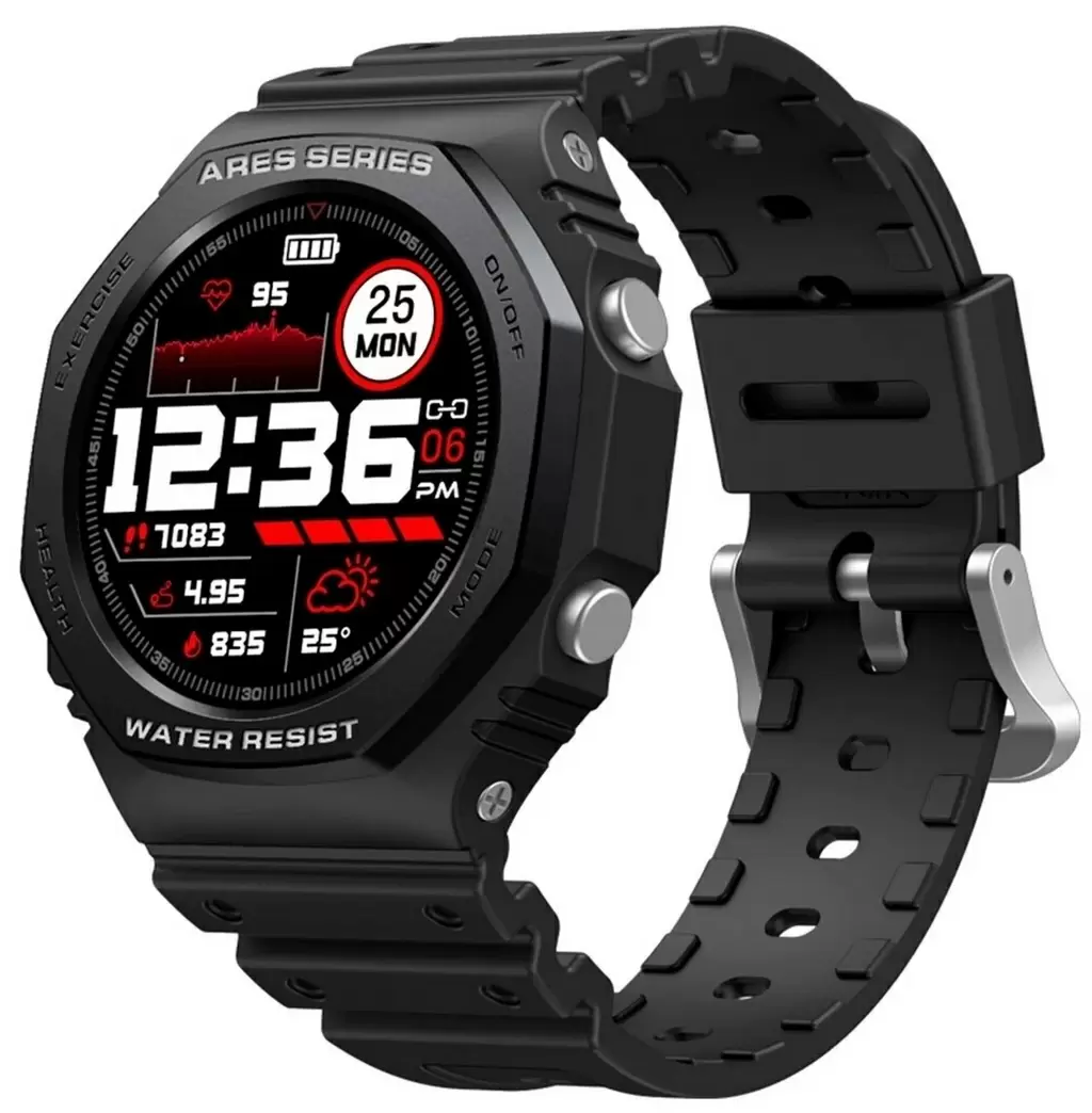 Smartwatch Zeblaze Ares 2, negru