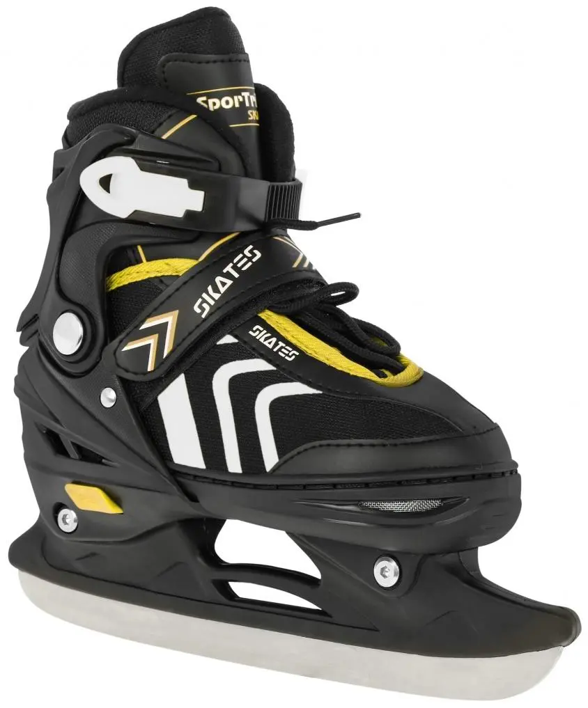 Роликовые коньки SporTrike Inline Skates 29-33, черный/желтый