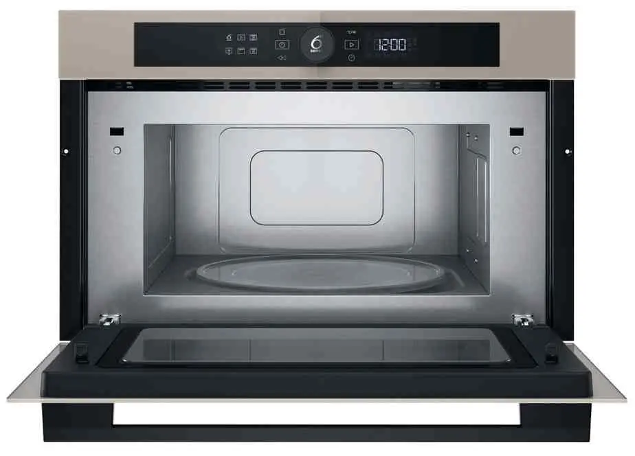 Cuptor cu microunde incorporabil Whirlpool WMD54MBG, bej