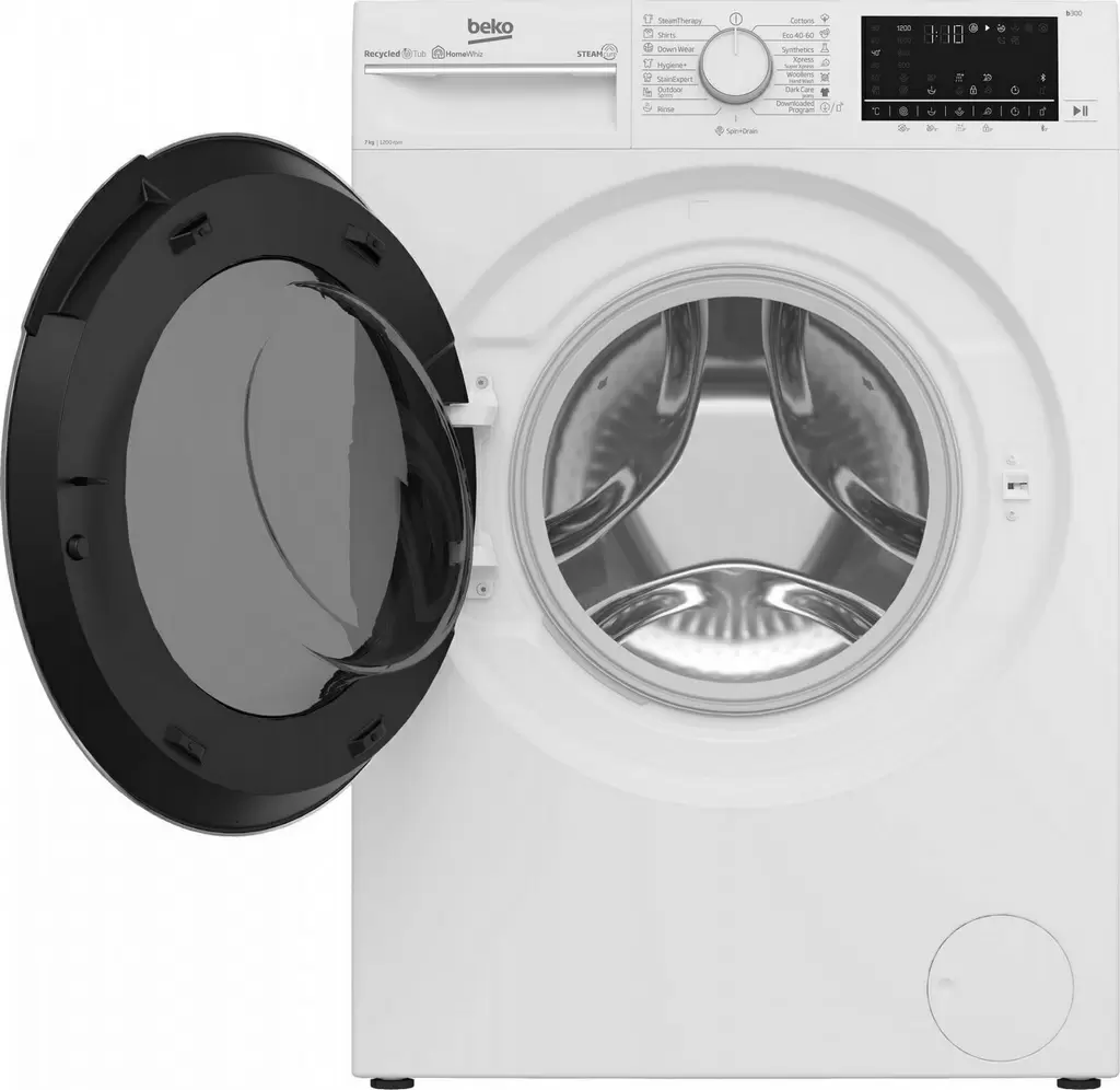 Maşină de spălat rufe Beko B5WFU77245WB, alb