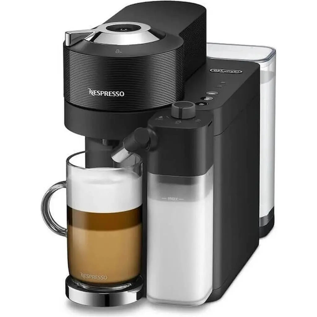 Espressor Nespresso Vertuo Lattissima, negru pe tehnoparc.md Espressor Nespresso Vertuo Lattissima, negru