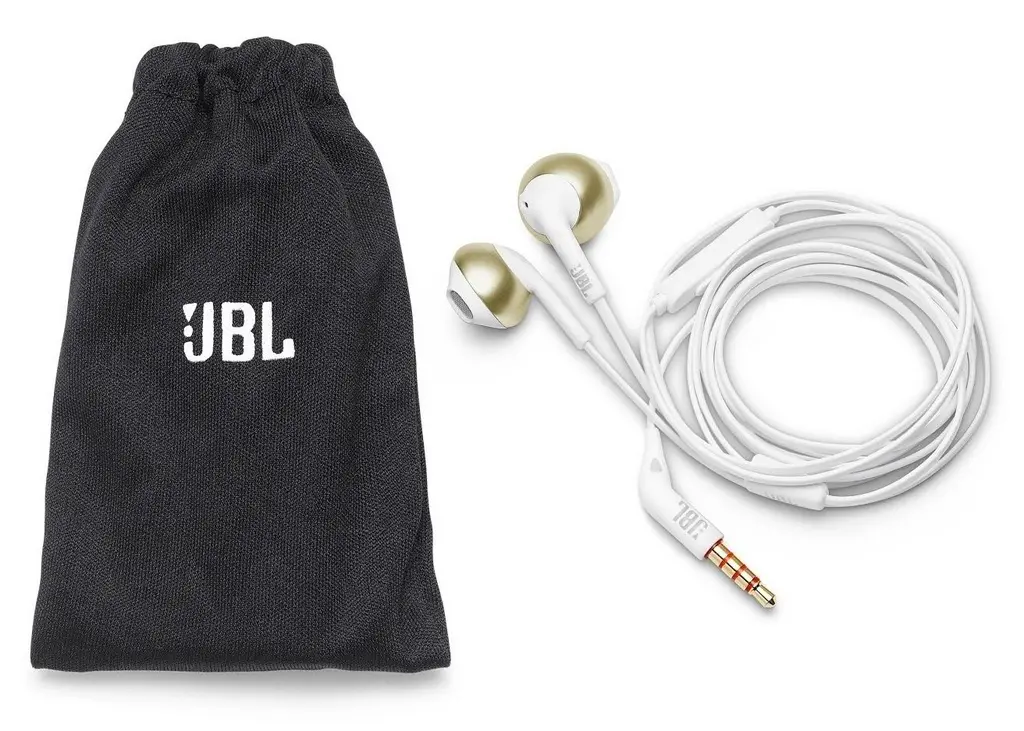 Наушники JBL T205, золотой