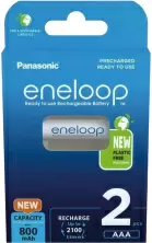 Baterie Panasonic Eneloop 800mAh AAA, 2buc