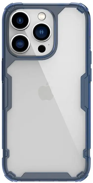 Чехол Nillkin Apple iPhone 14 Pro Max Ultra thin TPU Nature Pro, синий