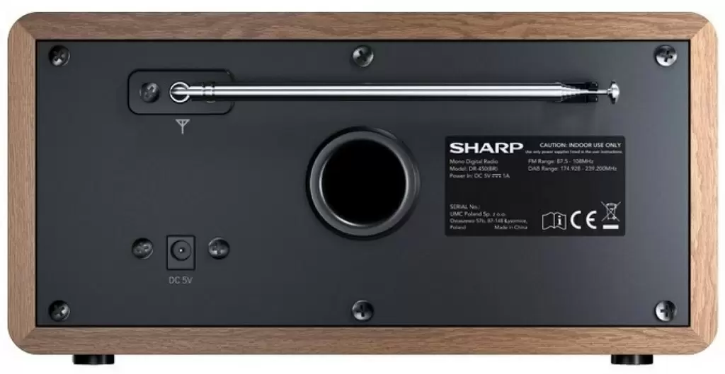 Radio portabil Sharp DR-450BRV03, bej