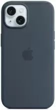 Husă de protecție Apple iPhone 15 Silicone Case with MagSafe, albastru închis