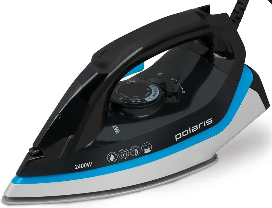 Fier de călcat Polaris PIR2485K, negru/albastru