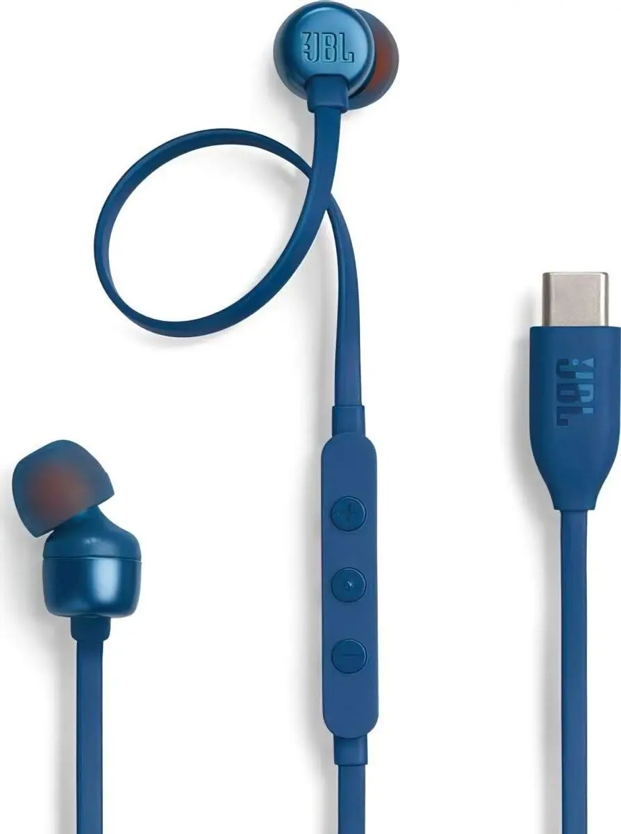 Наушники JBL Tune 310C, синий