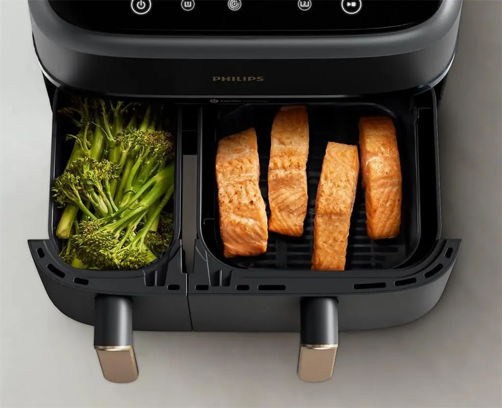 Аэрогриль Philips NA352/00, черный, черный