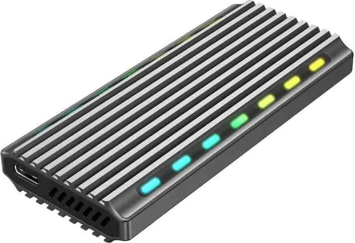 Внешний бокс Gembird EE2280-U3C-03, черный
