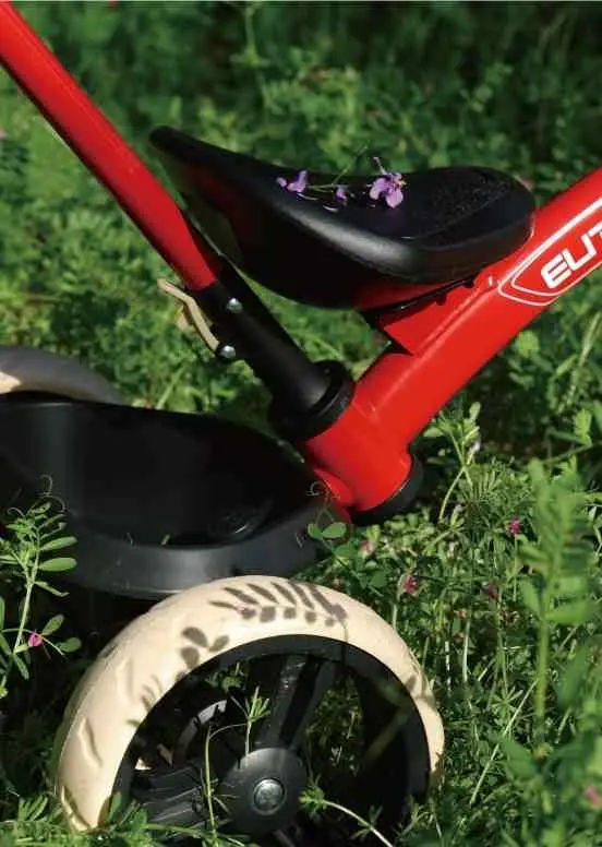 Bicicletă pentru copii Qplay Elite Pro, roșu