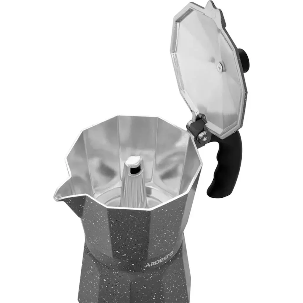Cafetieră gheizer Ardesto AR0809AGS, gri