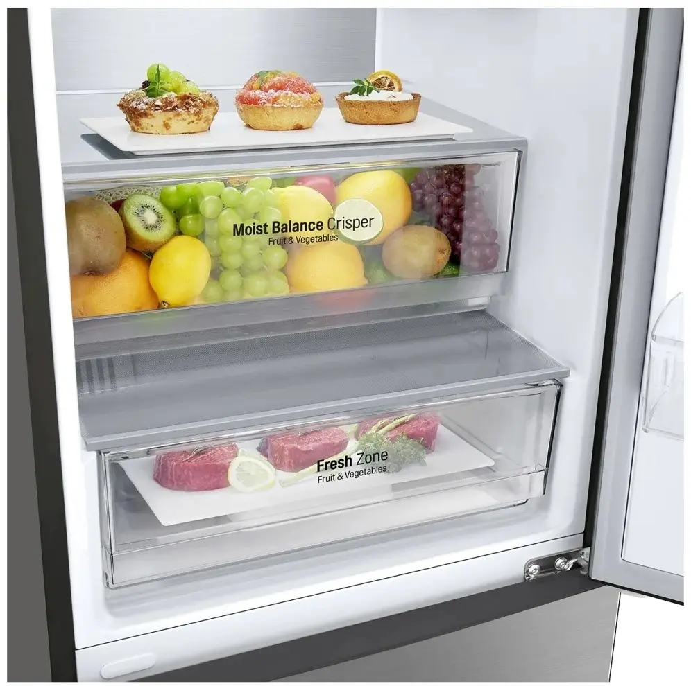 Frigider LG GA-B509CMQM, argintiu