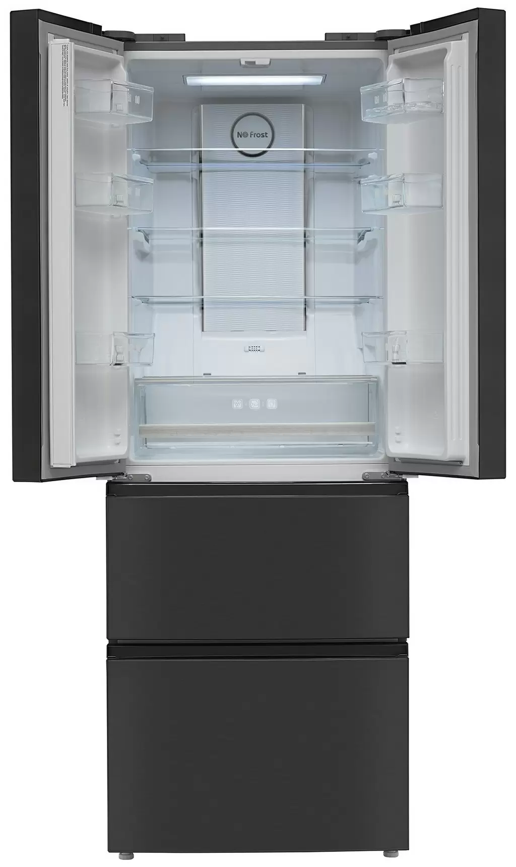 Холодильник Tesler RFD-361I, нержавеющая сталь