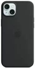Husă de protecție Apple iPhone 15 Plus Silicone Case with MagSafe, negru