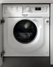 Maşină de spălat rufe încorporabilă Hotpoint-Ariston BI WMHL 71253 EU, alb