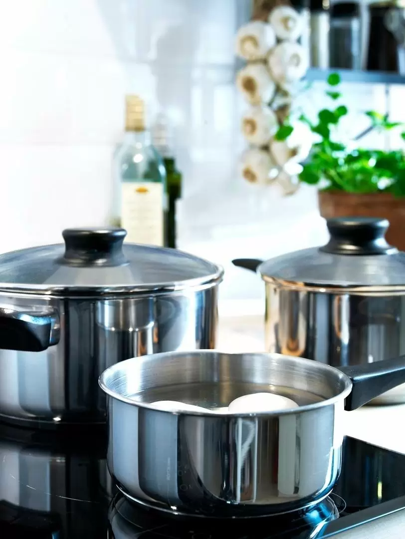 Set vase de gătit IKEA Annons, inox