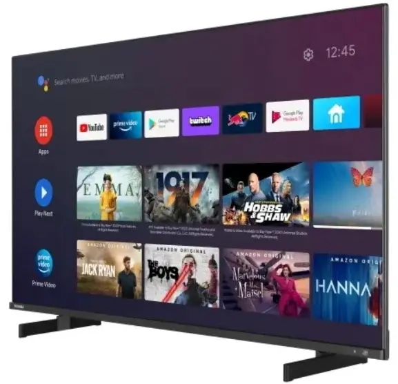 Televizor Toshiba 43QA5D63DG, negru