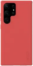 Чехол Nillkin Samsung S23 Ultra Frosted Pro, красный на tehnoparc.md Чехол Nillkin Samsung S23 Ultra Frosted Pro, красный
