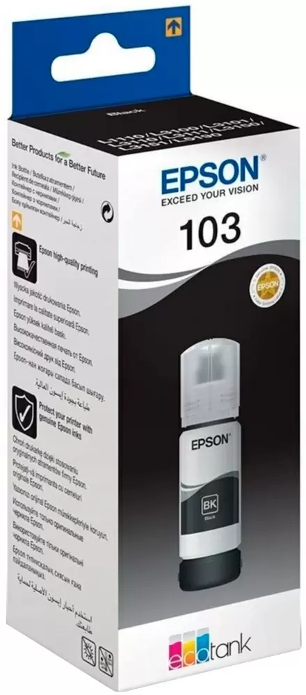 Контейнер с чернилами Epson 103 EcoTank, black