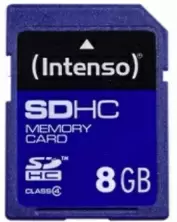 Карта памяти Intenso MicroSD Class 4, 8GB