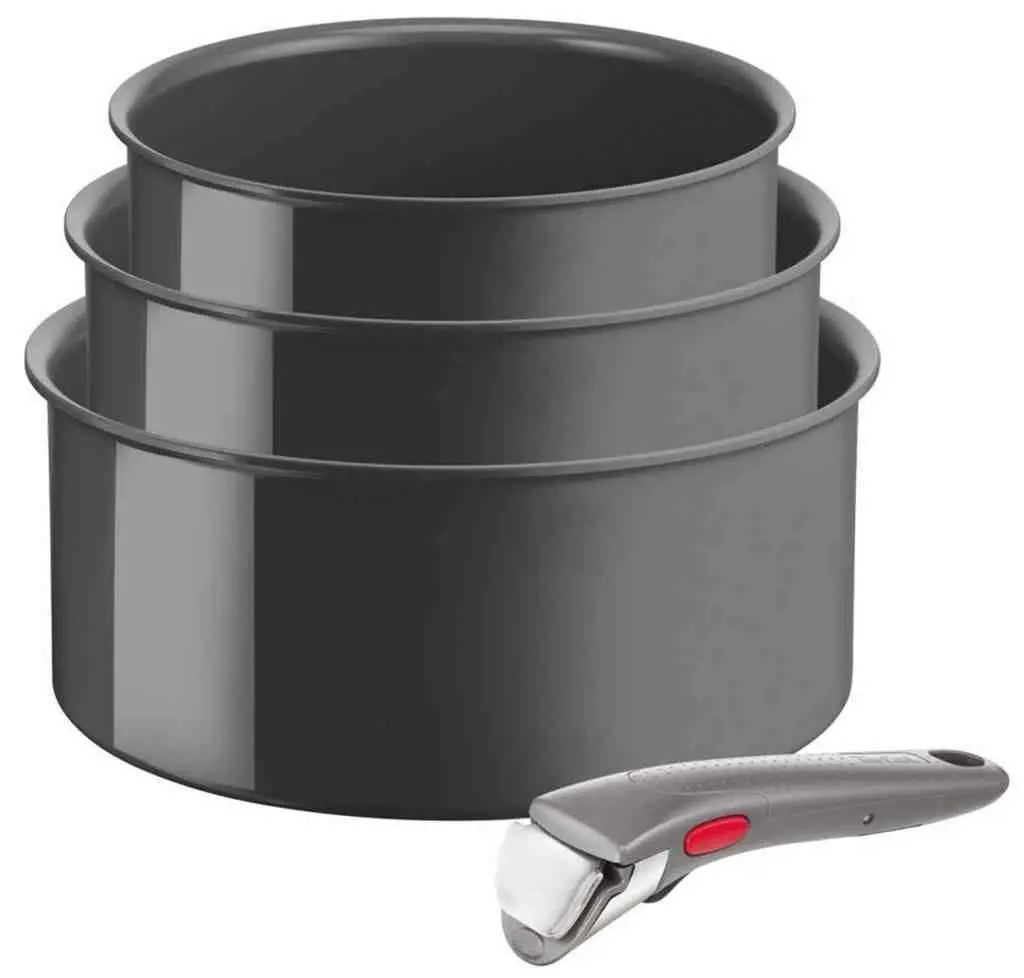 Set vase de gătit Tefal L2609402, negru