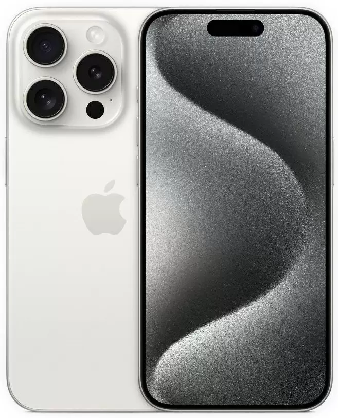 Смартфон Apple iPhone 15 Pro 1TB, белый