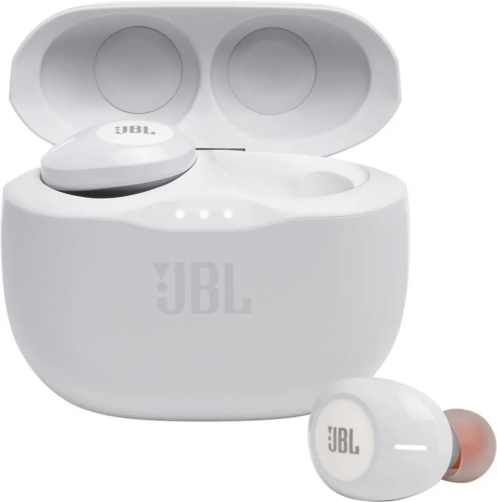 Căşti JBL Tune 125TWS, alb
