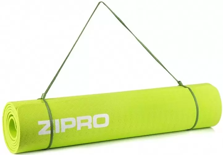 Covoraș pentru yoga Zipro Yoga mat 6mm, verde