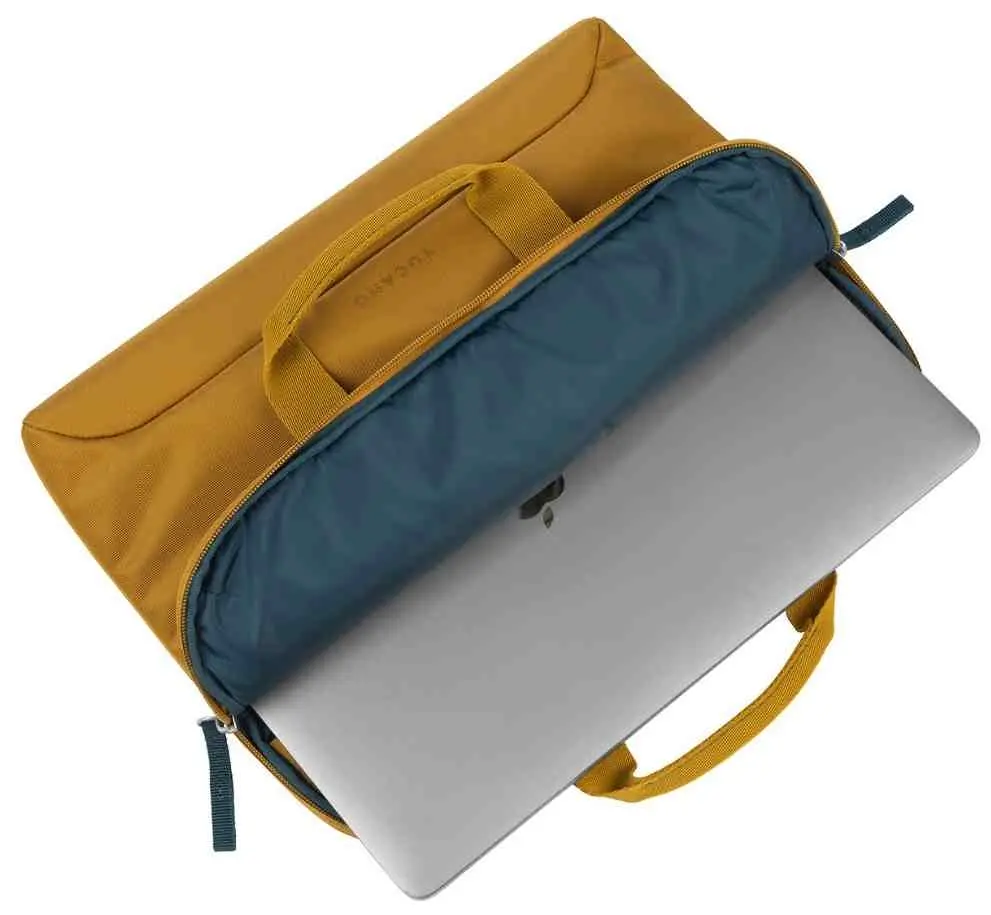 Geantă pentru laptop Tucano Smilza Superslim 13.3/14", galben pe tehnoparc.md Geantă pentru laptop Tucano Smilza Superslim 13.3/14", galben