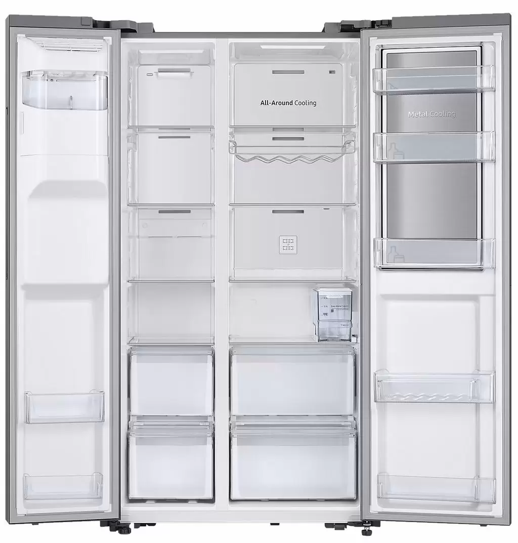 Холодильник Samsung RH64DG53R3S9UA, серебристый