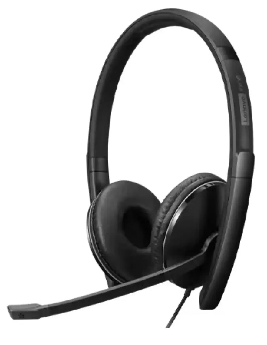 Наушники Lenovo Wired ANC Headset Gen 2, черный