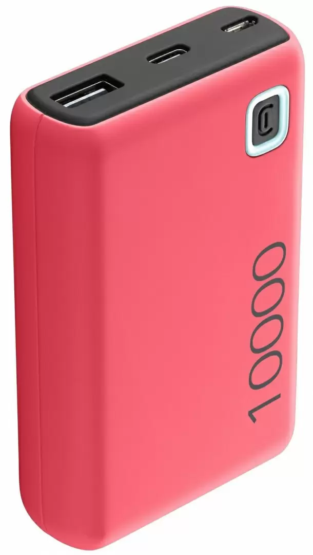 Внешний аккумулятор CellularLine Essence 10000mAh, розовый
