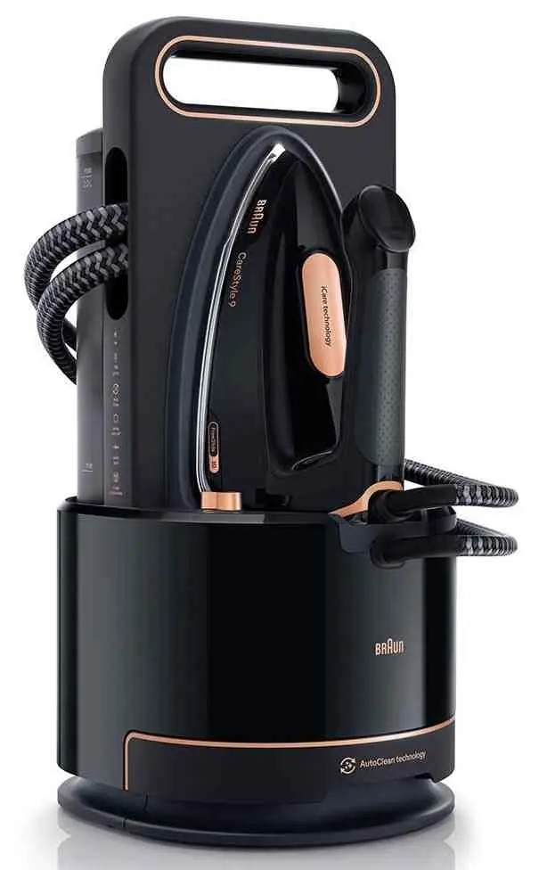 Fier de călcat cu aburi Braun IS9090BK, negru