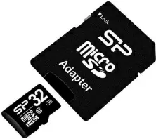 Card de memorie flash Silicon Power microSD Class10 A1 UHS-I, 32GB