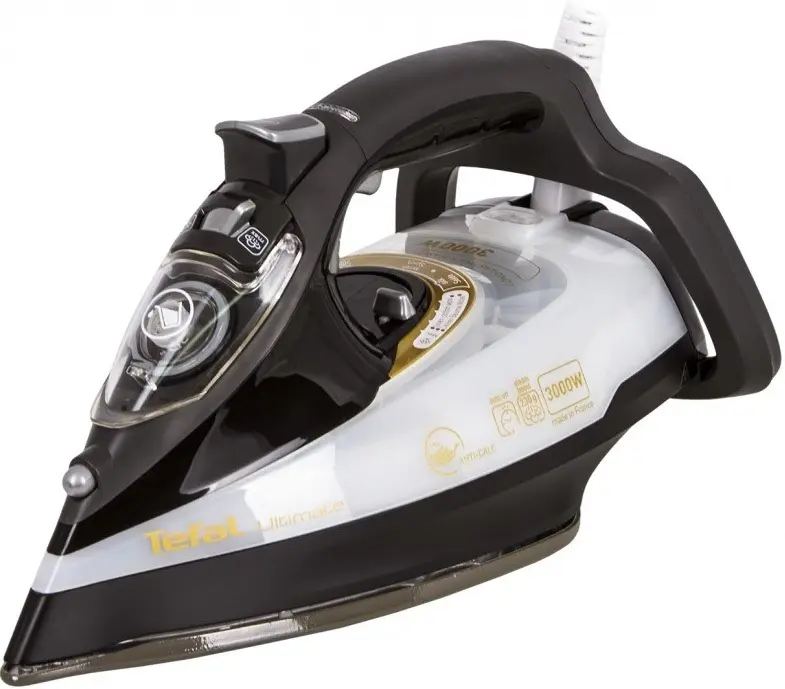 Fier de călcat Tefal FV9787EO, alb/negru