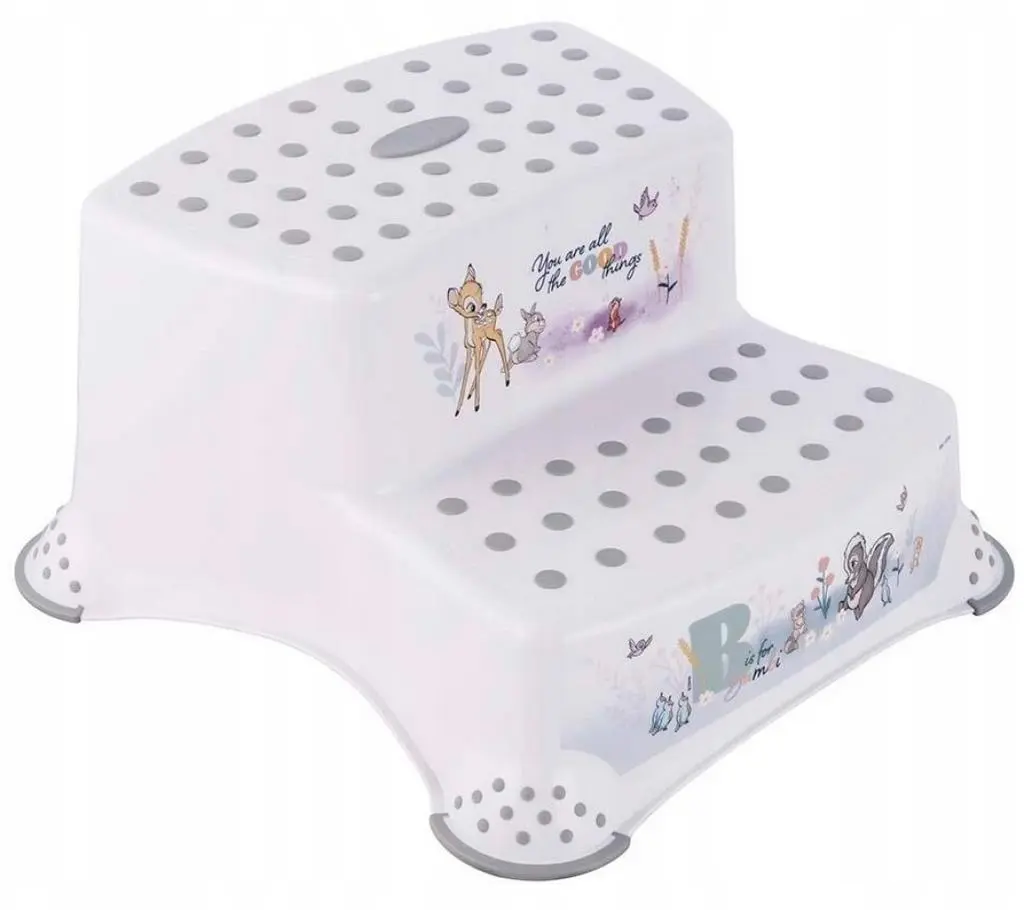 Подставка-ступенька для ванной Keeeper Bambi (10032519), белый на tehnoparc.md Подставка-ступенька для ванной Keeeper Bambi (10032519), белый