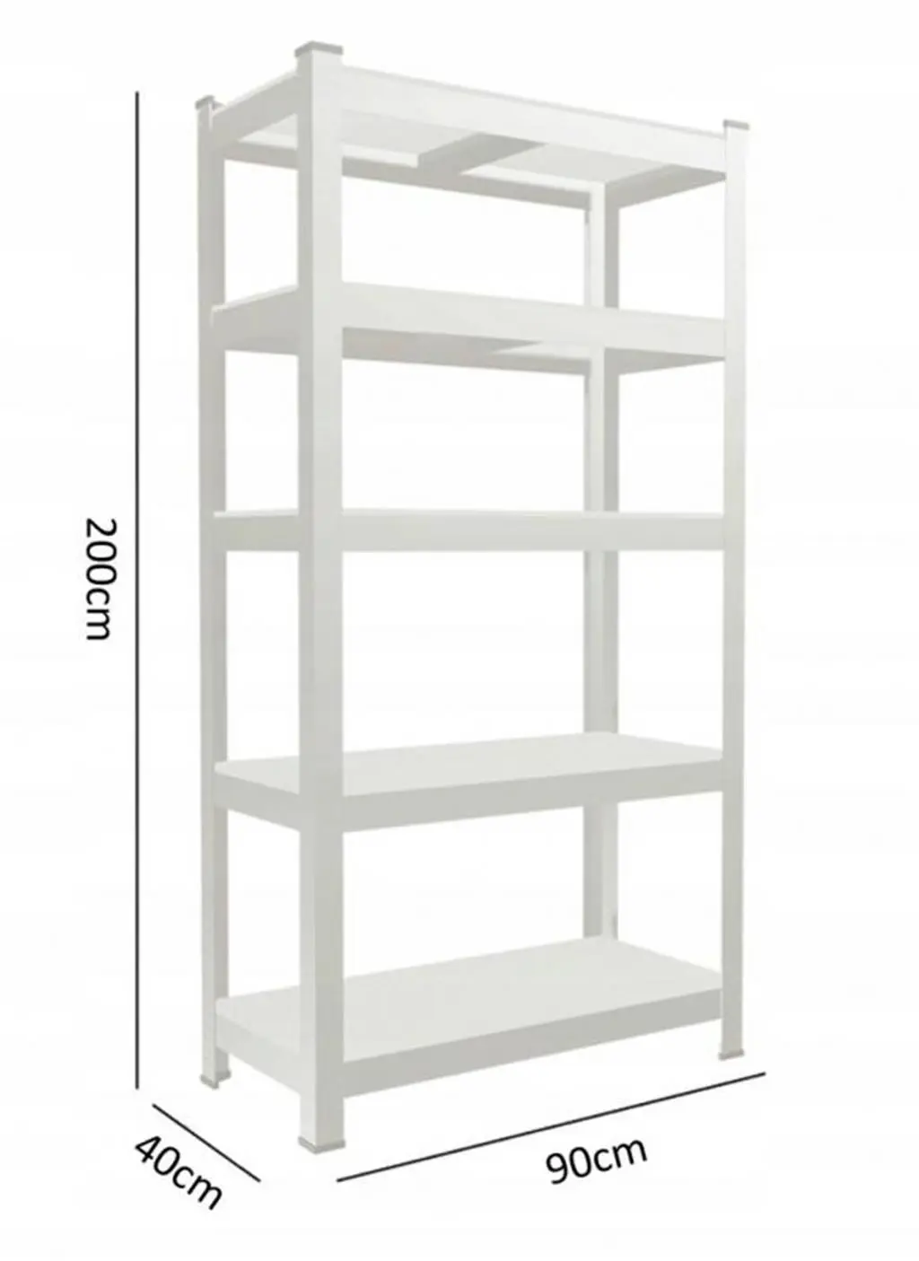 Стеллаж GardenLine GWI0643 200x90x40cm