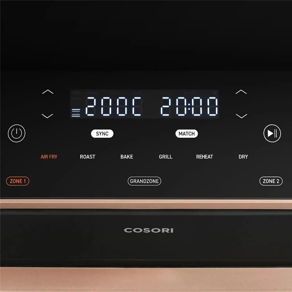 Аэрогриль Cosori CAF-TF101S-AEUR, черный на tehnoparc.md Аэрогриль Cosori CAF-TF101S-AEUR, черный