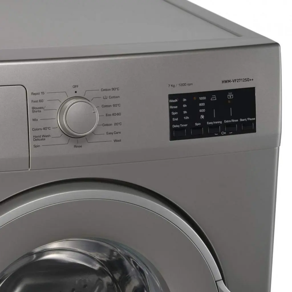 Стиральная машина Heinner HWM-VF2712SD++, серебристый