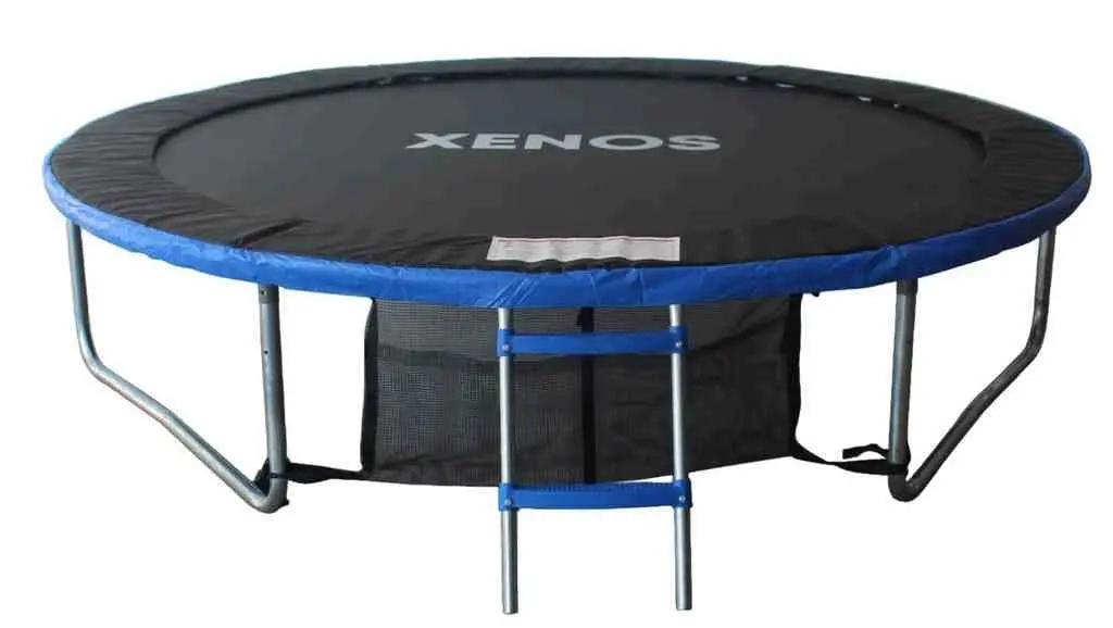 Trambulină Xenos XT-8FT 244cm, negru/albastru