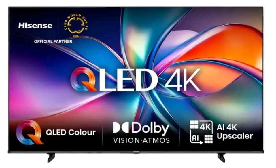 Телевизор Hisense 55E7Q, черный