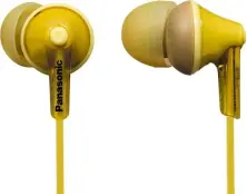 Наушники Panasonic RP-HJE125, желтый на tehnoparc.md Наушники Panasonic RP-HJE125, желтый