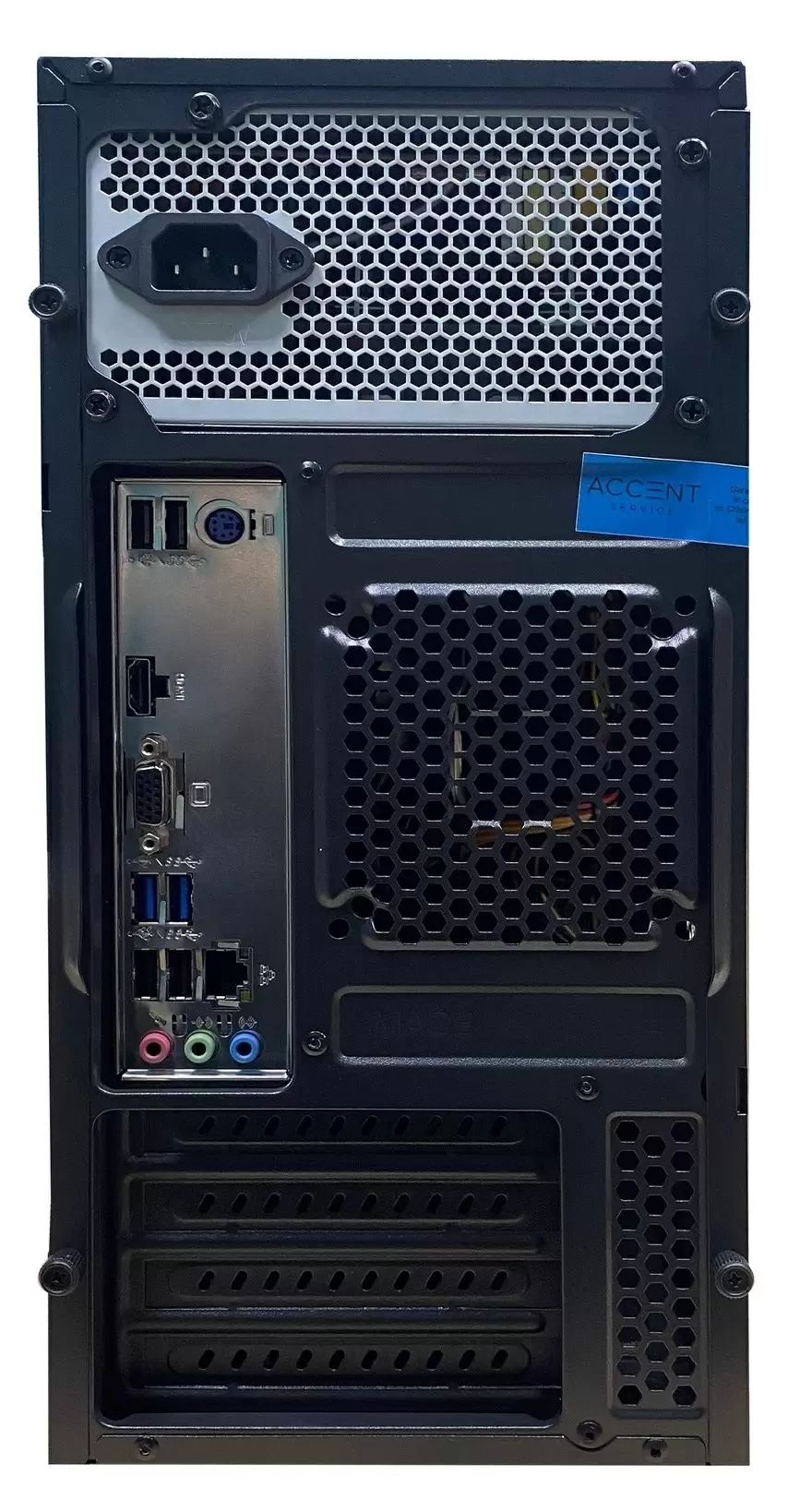 Системный блок Atol PC1015MP (Celeron J1800/4ГБ/128ГБ), черный