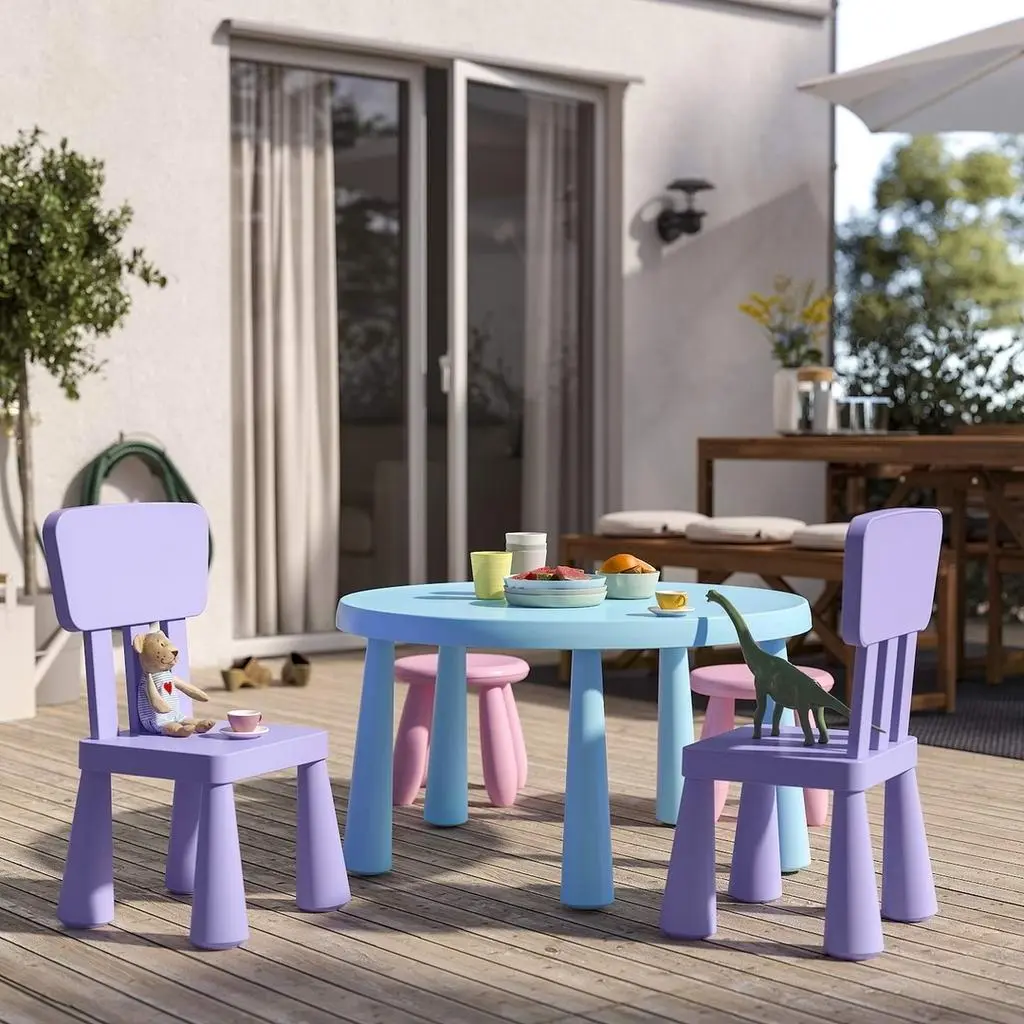 Scaun pentru copii IKEA Mammut, violet